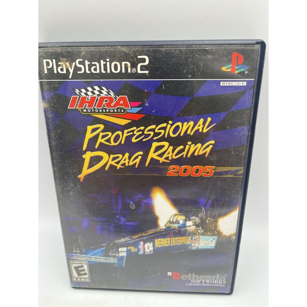 IHRA Drag Racing 2005 PS2 PlayStation 2 Complete CIB